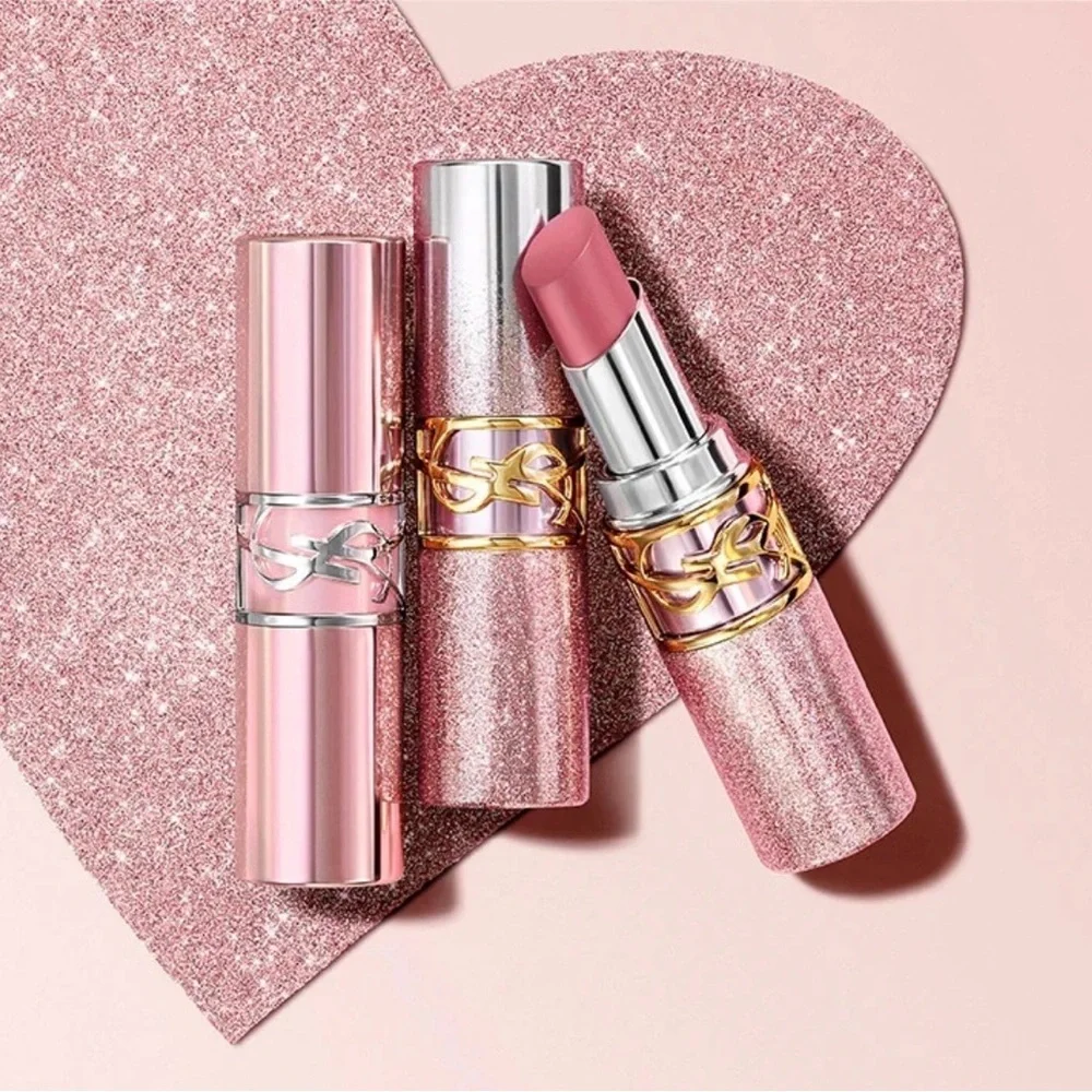 Yves Saint Laurent Valentines Edition Loveshine Candy Glow 44B Lip Balm